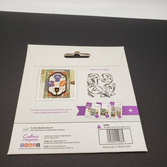 Crafters Campanion Touch Down Metal Dies - Picture 4 of 4